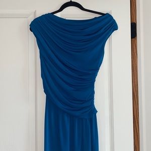 blue fancy dress